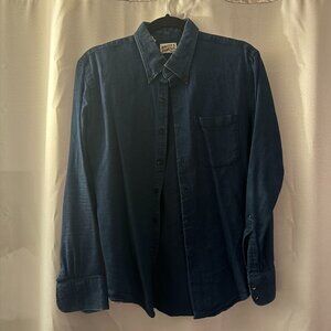 Naked & Famous Denim Button Down Shirt (Men)